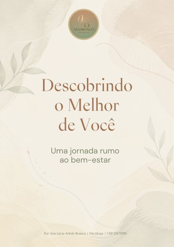 Capa do e-book Descobrindo o Melhor de Você